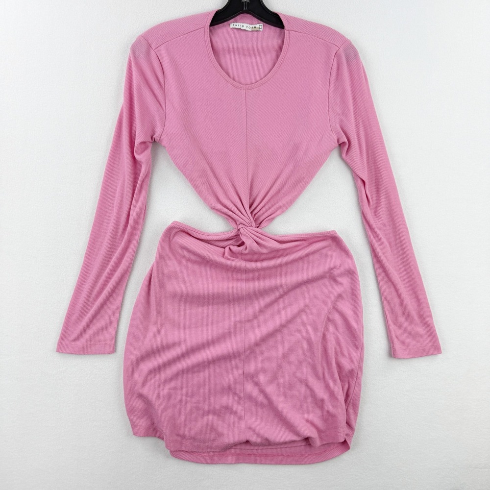 THIRD FORM Once Around Mini‎ Dress Size 6 Womens Pink RTR